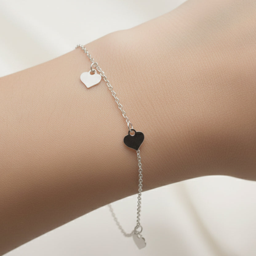 Pulsera corazones